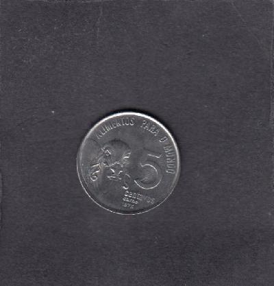 Beschrijving: 5 Centavos F.A.O.